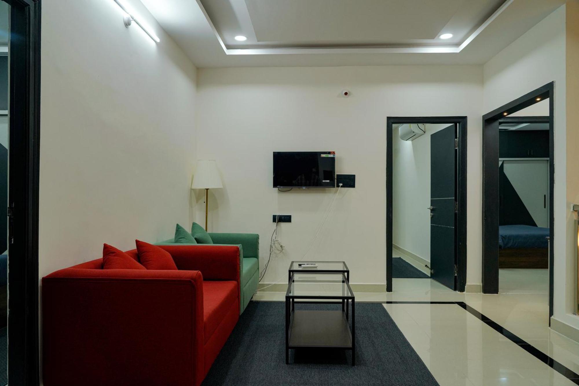 N Cube Serviced Apartments Haïdarabad Extérieur photo