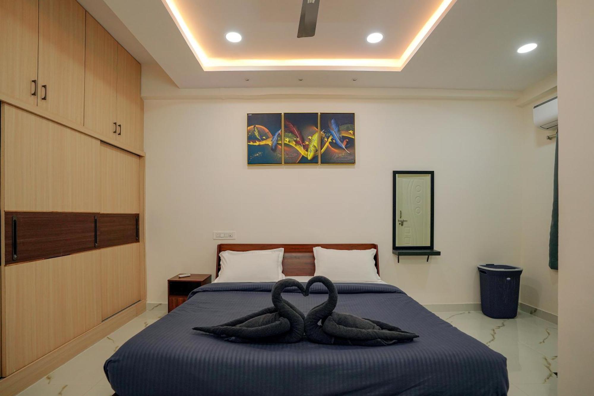 N Cube Serviced Apartments Haïdarabad Extérieur photo