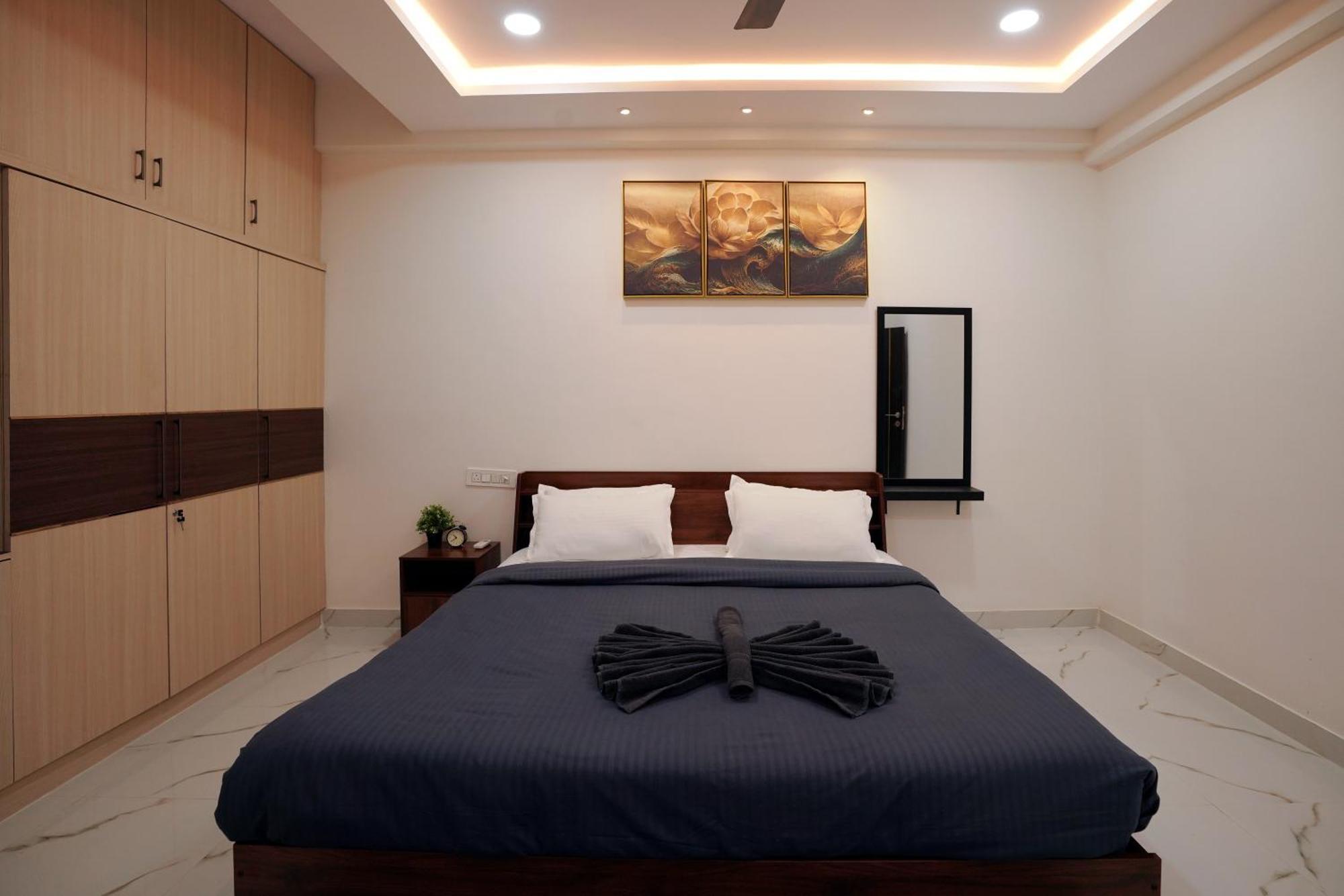 N Cube Serviced Apartments Haïdarabad Extérieur photo