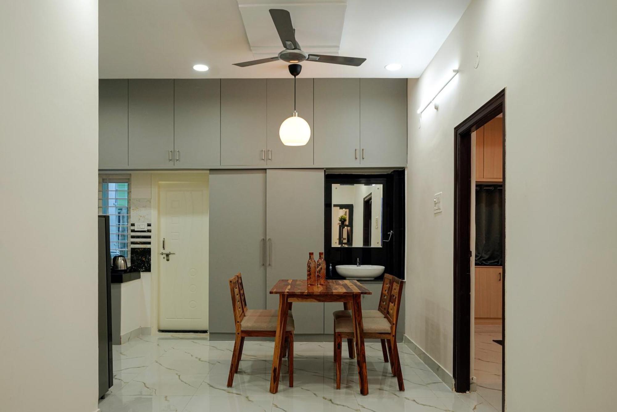 N Cube Serviced Apartments Haïdarabad Extérieur photo