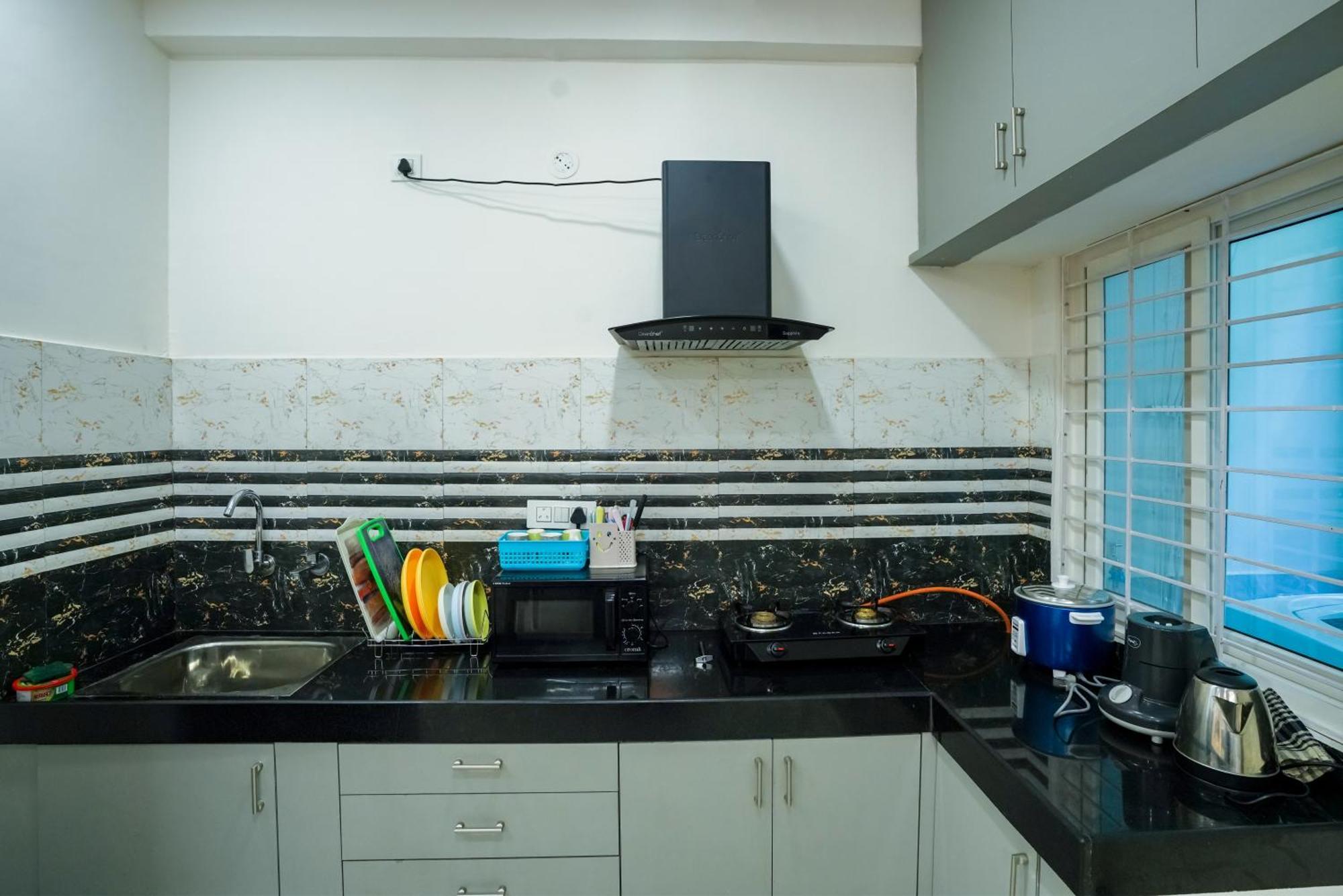 N Cube Serviced Apartments Haïdarabad Extérieur photo